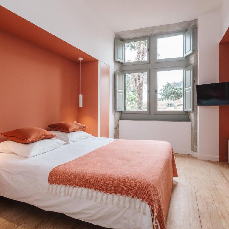 La Demeure de la Cité by Jean Bacou - Chambre Double avec Salle de Bains Privative - 1