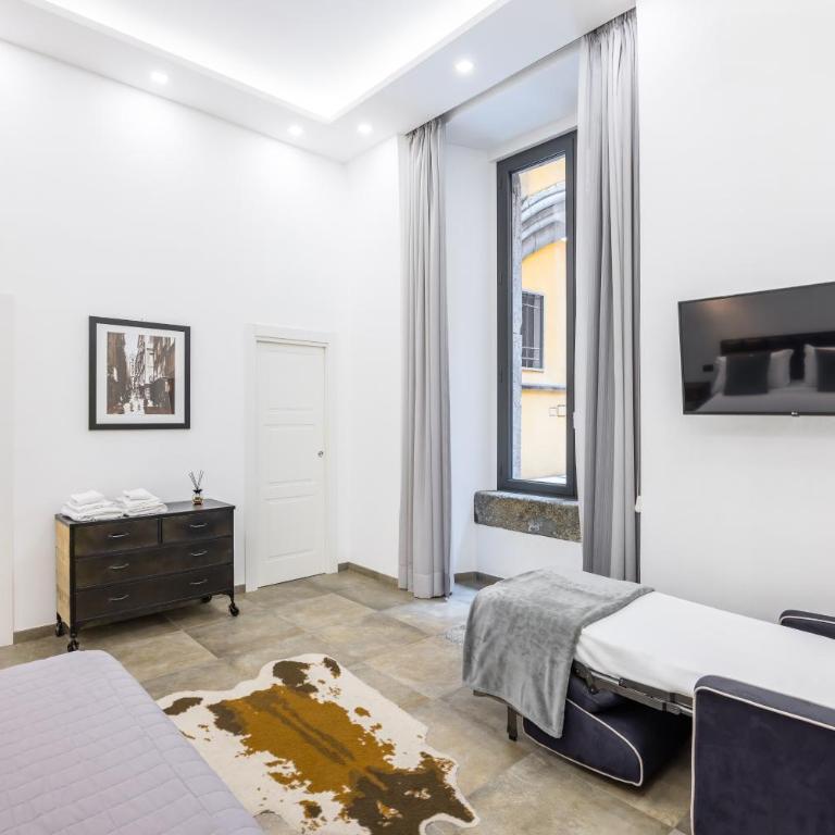 Industrial Apartment 2 Camere 2 Bagni Palazzo Mormando Napoli Centro Storico - Appartamento con 2 Camere da Letto e Balcone - 19