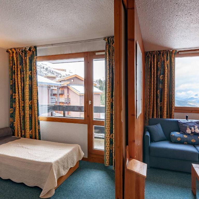 Appartement lumineux près des pistes, 2 lits simples + canapé - FR-1-355-102 - Studio - 3