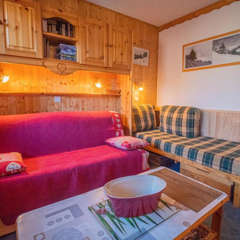Studio cosy à Valmorel, proche télésiège, balcon, lave-linge, animaux acceptés, note 8/10 - FR-1-356-194 - Studio - 3