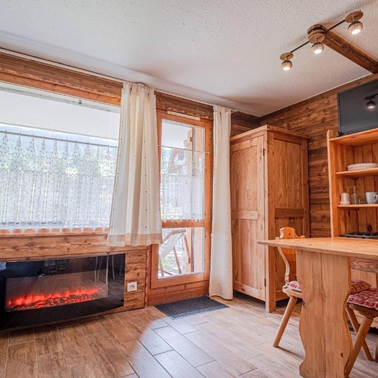 Studio chaleureux et rénové avec terrasse, proche des pistes - Planchamp, Valmorel - FR-1-356-379 - Appartamento - 3