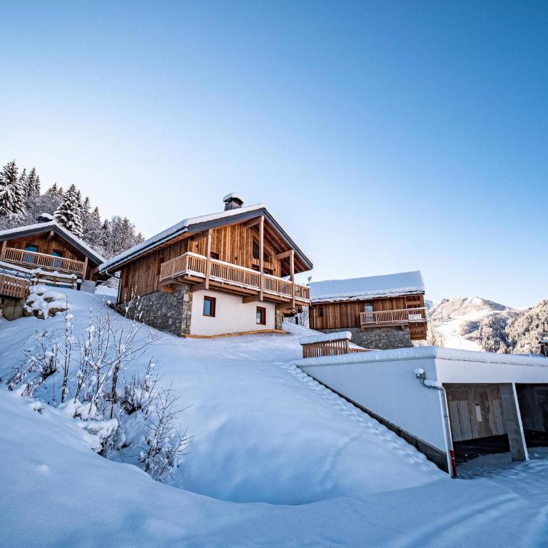 Superbe chalet duplex 3* avec prestations hôtelières, pied de pistes, parking, wifi - Chalet 3 Chambres - 3
