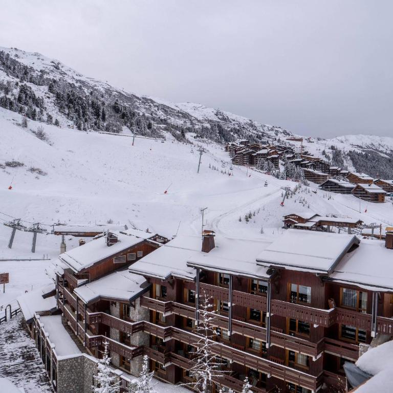 Charmant appart 23m² à Méribel Mottaret avec balcon, pied des pistes, idéal famille - FR-1-355-194 - Studio - 12