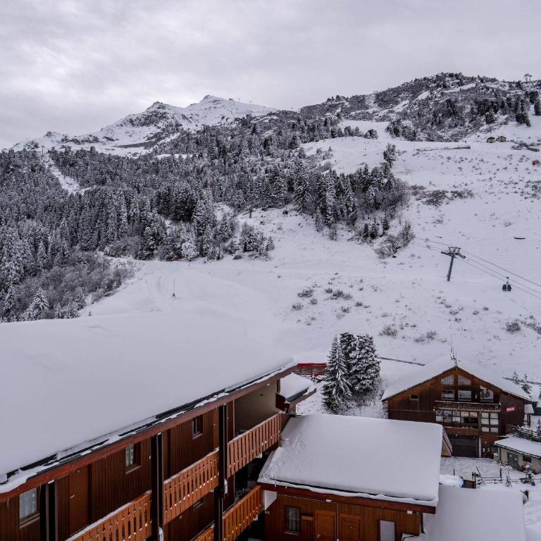 Charmant appart 23m² à Méribel Mottaret avec balcon, pied des pistes, idéal famille - FR-1-355-194 - Studio - 13