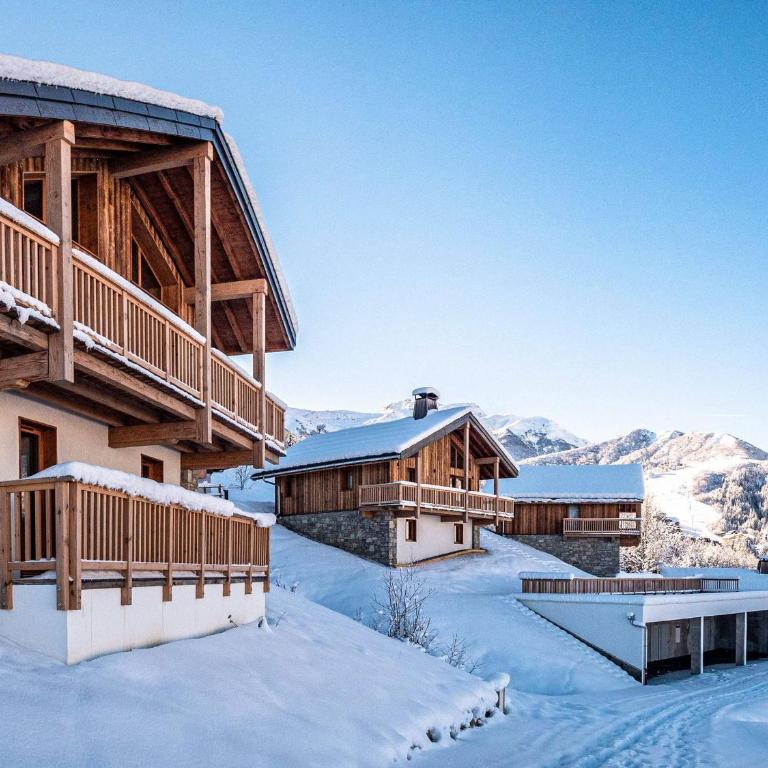 Chalet 3* Valmorel, skis aux pieds, 3 chambres, parking, WIFI - FR-1-356-401 - Chalet - 25