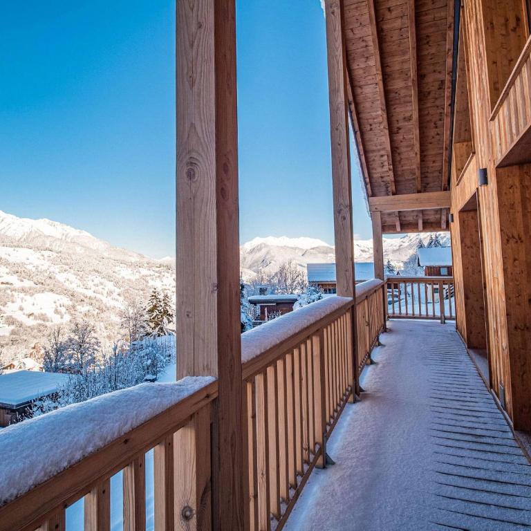 Chalet 3* Valmorel, skis aux pieds, 3 chambres, parking, WIFI - FR-1-356-401 - Chalet - 29