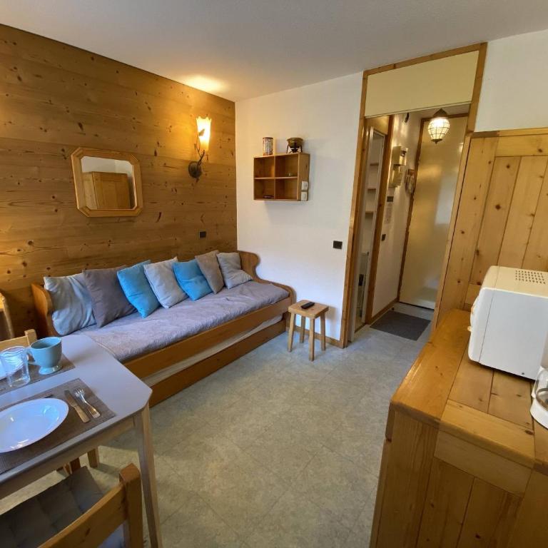 Studio cosy près des pistes à Valmorel, animaux admis - FR-1-356-349 - Apartamento - 1