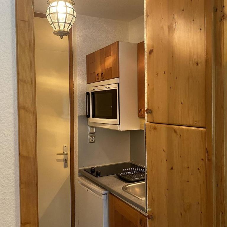 Studio cosy près des pistes à Valmorel, animaux admis - FR-1-356-349 - Apartamento - 7