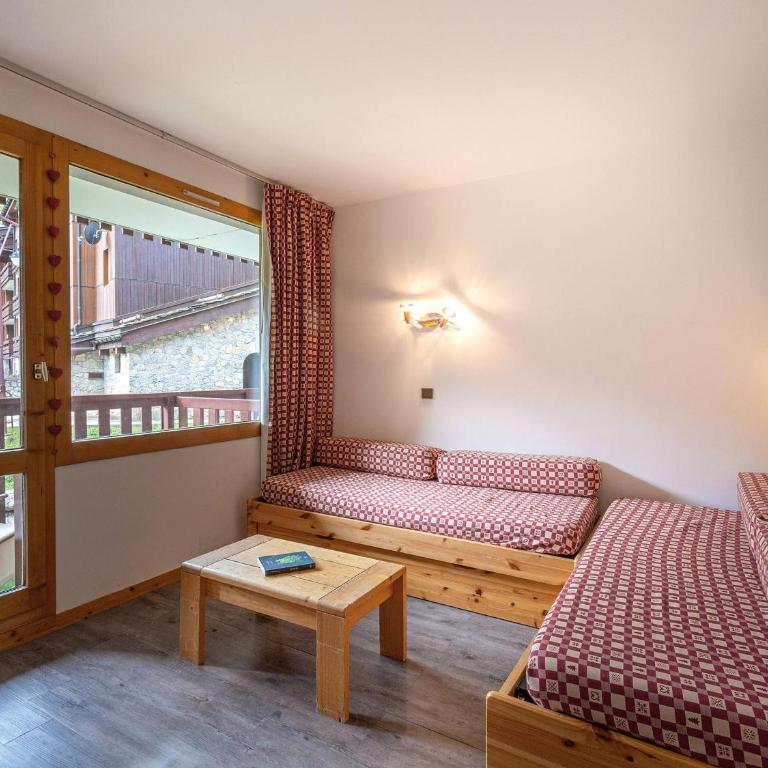 Studio ski-in/ski-out, balcon sud, cuisine équipée, 4 pers, animaux ok - FR-1-356-274 - Estudio - 1