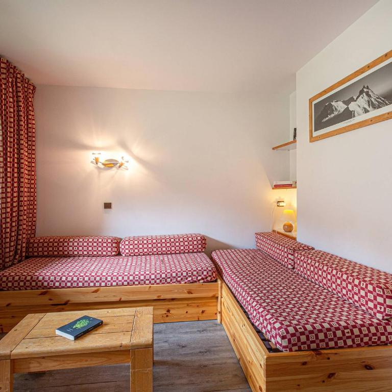 Studio ski-in/ski-out, balcon sud, cuisine équipée, 4 pers, animaux ok - FR-1-356-274 - Estudio - 2