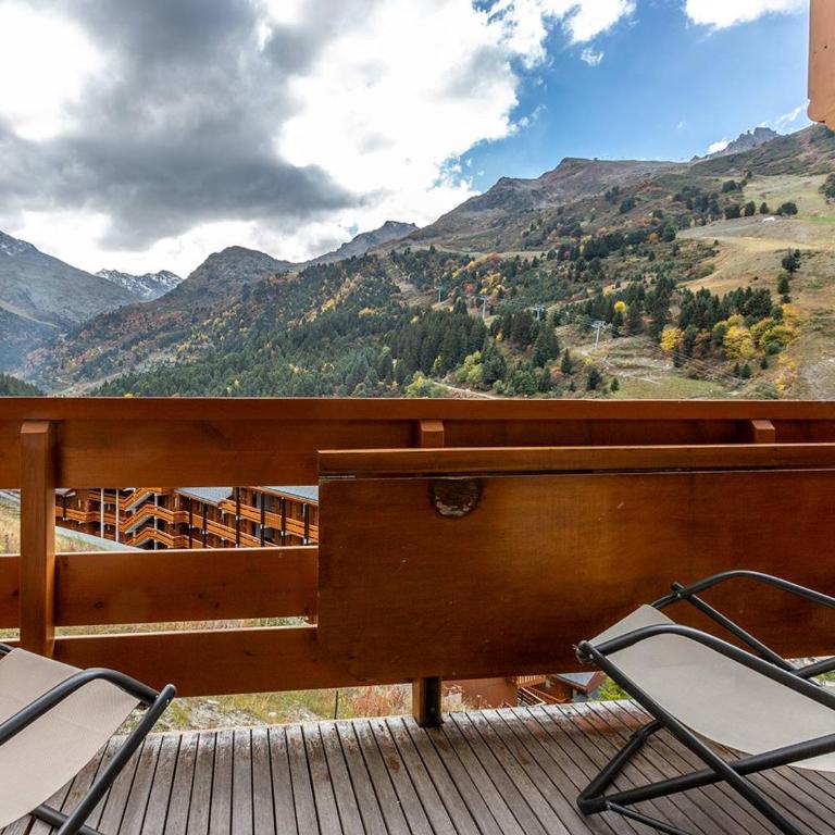 Charmant appartement avec balcon, WIFI et ascenseur à Méribel - Studio - 11