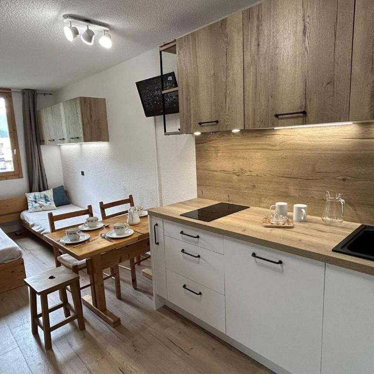 Studio divisible avec balcon, proche des pistes, animaux admis - FR-1-355-161 - Studio - 3