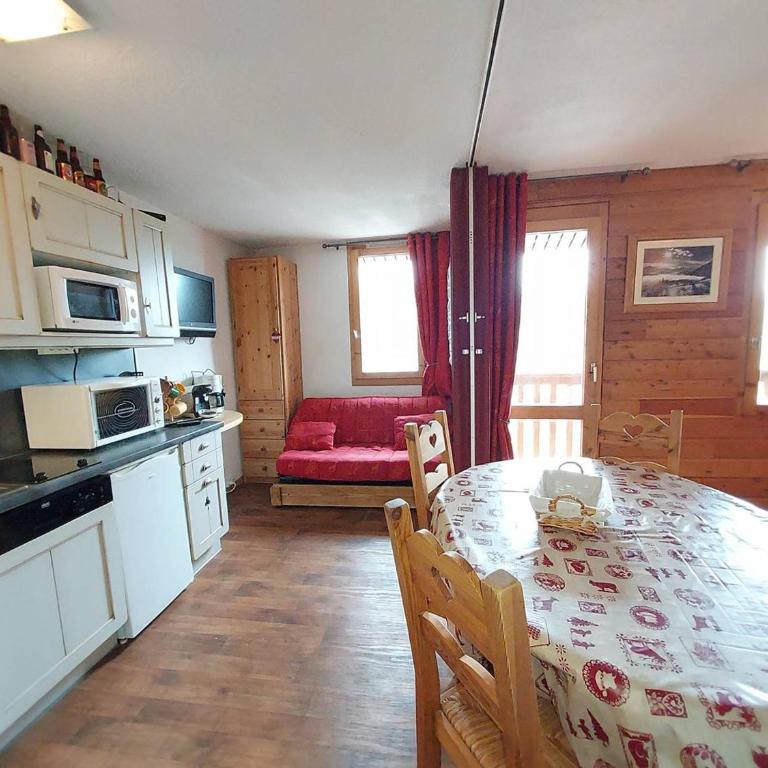 Studio divisible avec coin montagne, au pied des pistes, balcon, 4 pers - FR-1-356-427 - Apartamento - 3