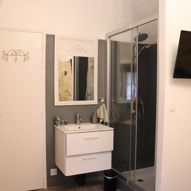 Les Charmes de Sarlat - Chambres d'Hotes - Chambre Double - Vue sur Jardin - 4