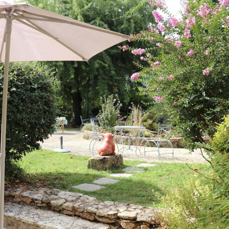 Les Charmes de Sarlat - Chambres d'Hotes - Chambre Double - Vue sur Jardin - 7