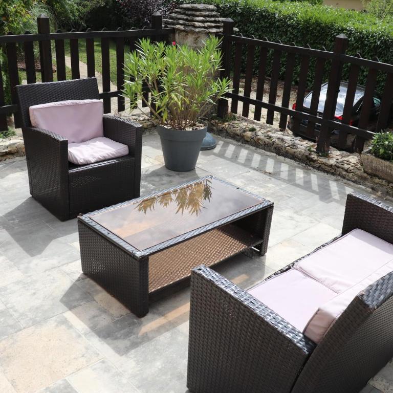 Les Charmes de Sarlat - Chambres d'Hotes - Chambre Double avec Terrasse - 9