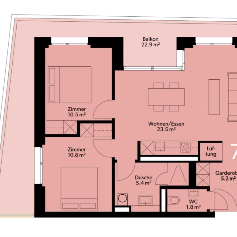 Ferienwohnung Stenna SELVA direkt bei Bergbahnen Skipiste - Apartment mit 2 Schlafzimmern - 33
