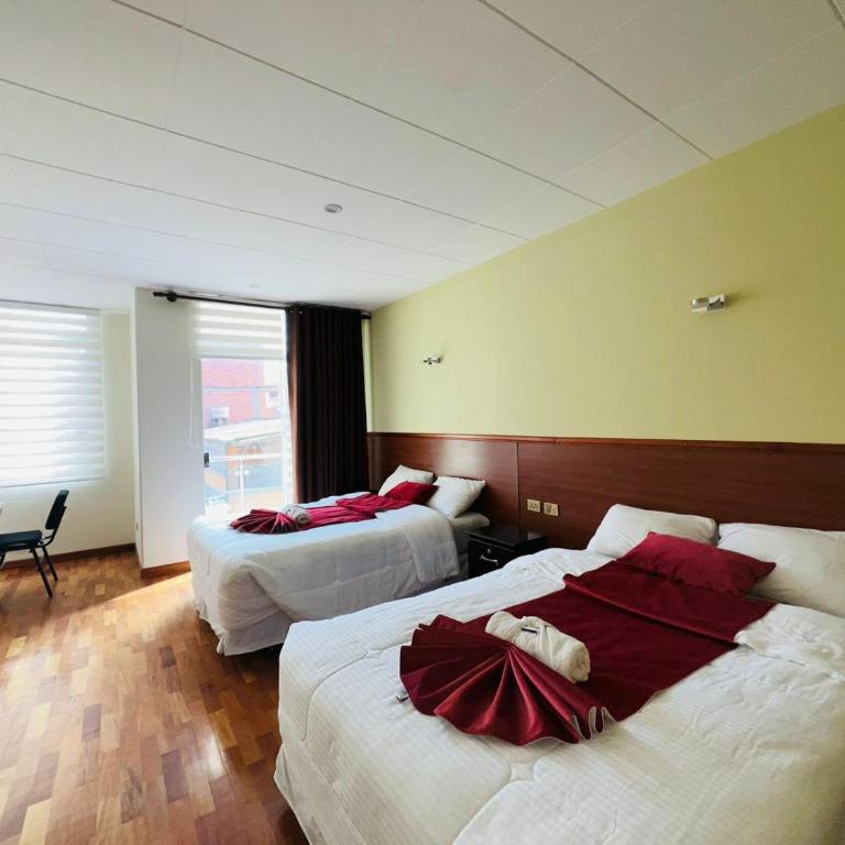 Hostal Alvasar - Habitación Doble con balcón - 2 camas - 7