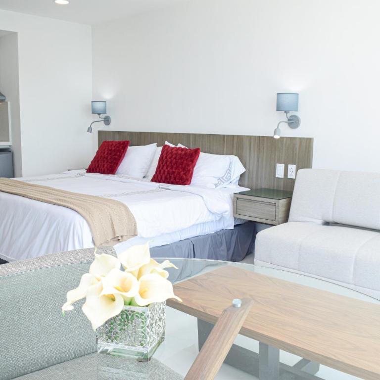 Brand new studio at the beach, sunset view - Apartamento de 1 dormitorio - 49