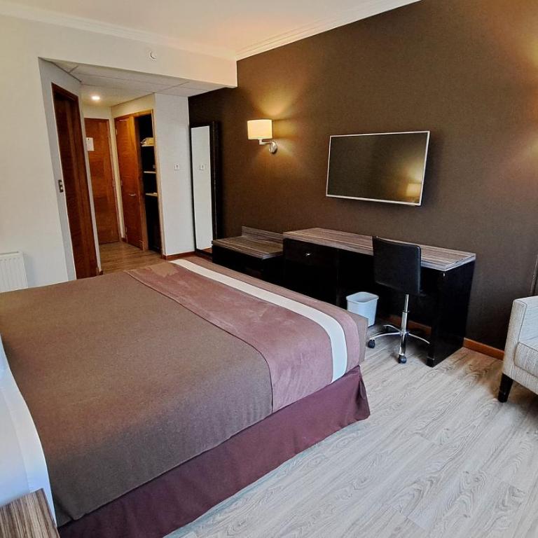 Hotel Diego de Almagro Osorno - Habitación con cama extragrande. - 8