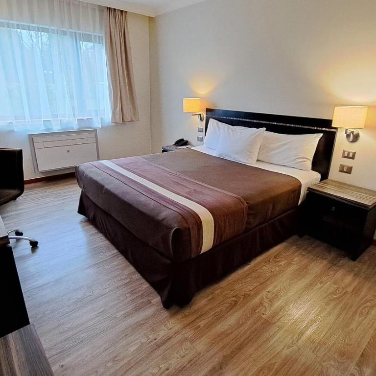 Hotel Diego de Almagro Osorno - Habitación con cama extragrande. - 9