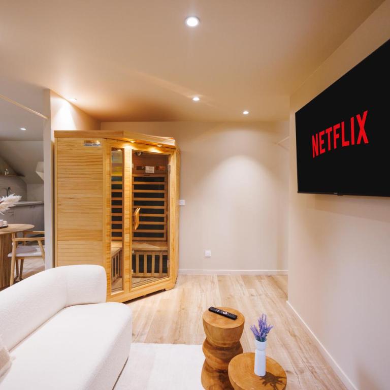 Eden Room - Luxe, Balnéo & Sauna - One-Bedroom Apartment - 4
