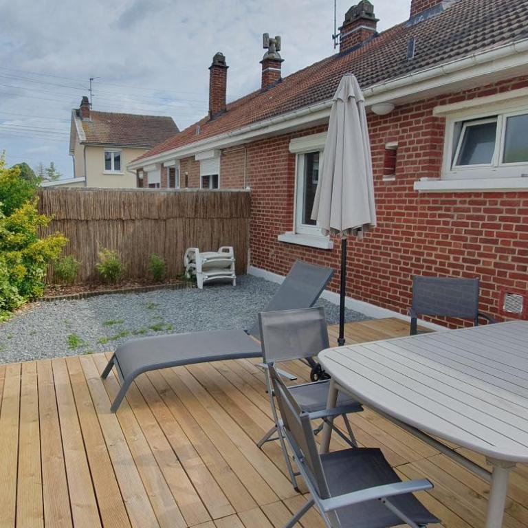 Maison confortable, terrasse et jardin à Amiens - Maison 2 Chambres - 36
