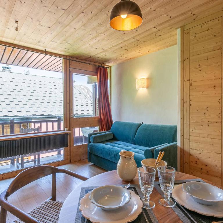 Studio 19m², Balcon, Accès pistes - Val d'Isère - FR-1-694-360 - Studio - 1