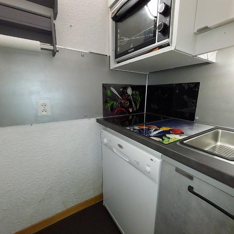 Studio cosy à Valmorel, 100m des remontées, animaux admis - FR-1-356-444 - Estudio - 8