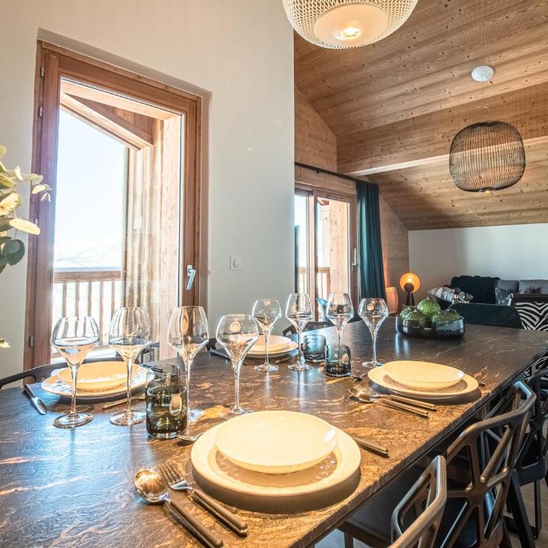 Appartement cosy pour 8 pers. avec parking, au pied des pistes, Valmorel - FR-1-356-493 - Appartamento - 8