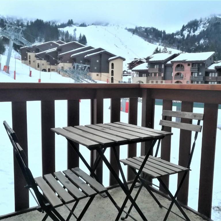 Valmorel: Appt 32m², skis aux pieds, balcon, casier à skis - FR-1-356-486 - Appartement - 7
