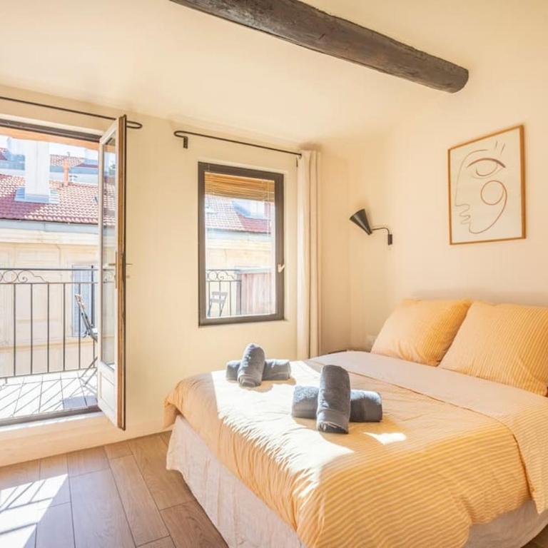 Halte Poétique au Panier 2 chambres Balcon & Clim - Appartement 2 Chambres - 39