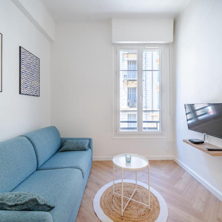 Studio hypercentre de Nice climatisé - Appartement 1 Chambre - 4