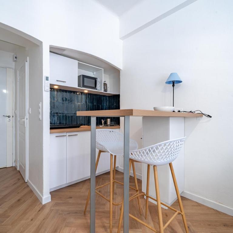 Studio hypercentre de Nice climatisé - Appartement 1 Chambre - 12