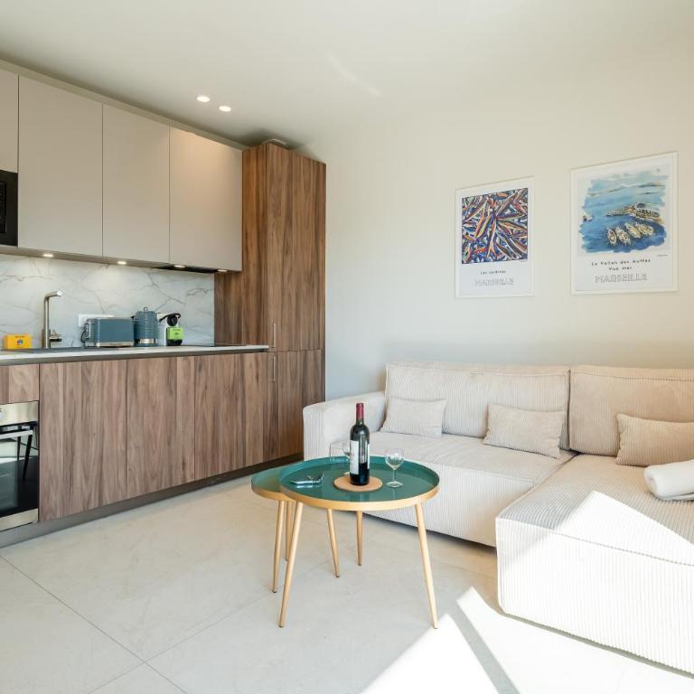 Parc Borély, Balcon & Résidence de Standing - Apartment mit 1 Schlafzimmer - 6