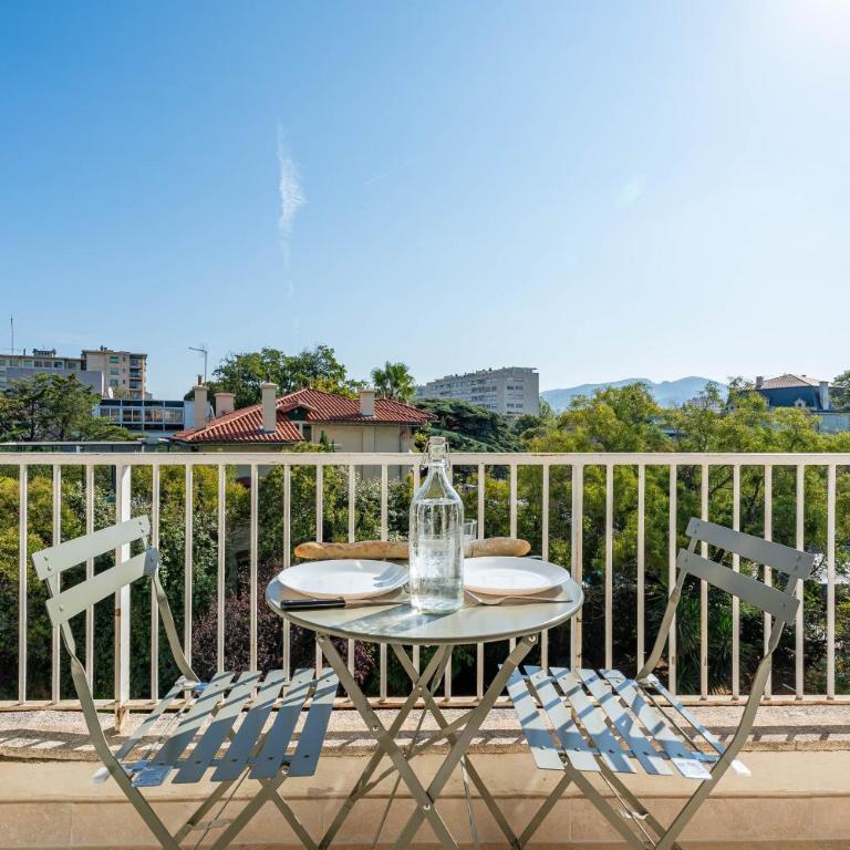 Parc Borély, Balcon & Résidence de Standing - Apartment mit 1 Schlafzimmer - 9