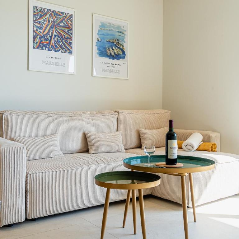 Parc Borély, Balcon & Résidence de Standing - Apartment mit 1 Schlafzimmer - 12