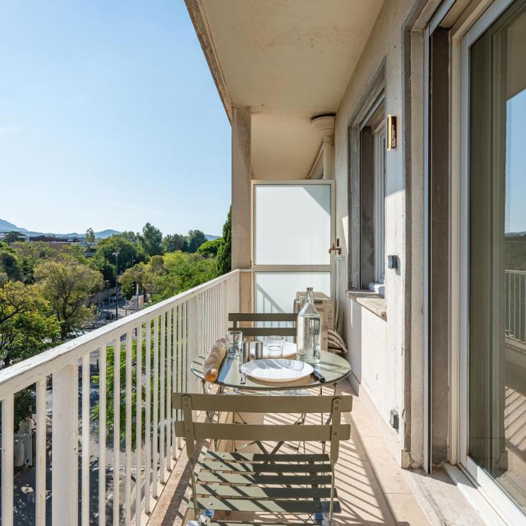 Parc Borély, Balcon & Résidence de Standing - Apartment mit 1 Schlafzimmer - 15