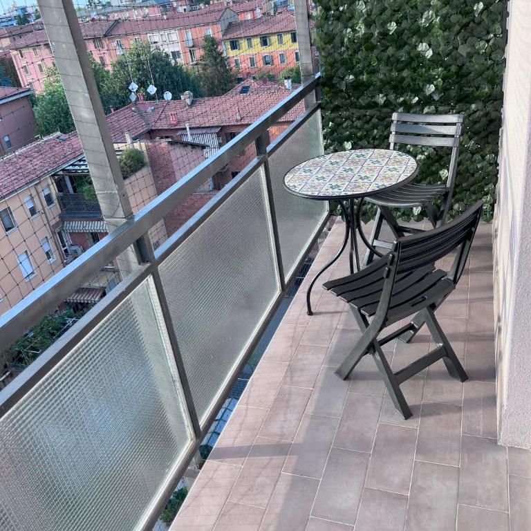 B&Bononia View - Camera Deluxe Matrimoniale/Doppia con Letti Singoli con Balcone - 9