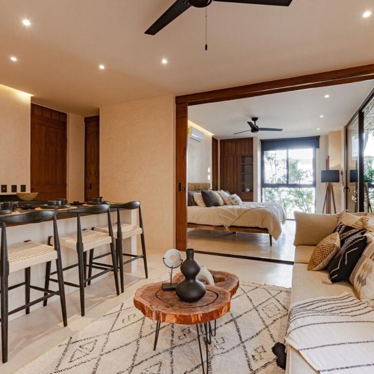 Encanto Luxe Jungle Apt 10min BeachHot TubKing - Apartamento con terraza - 18