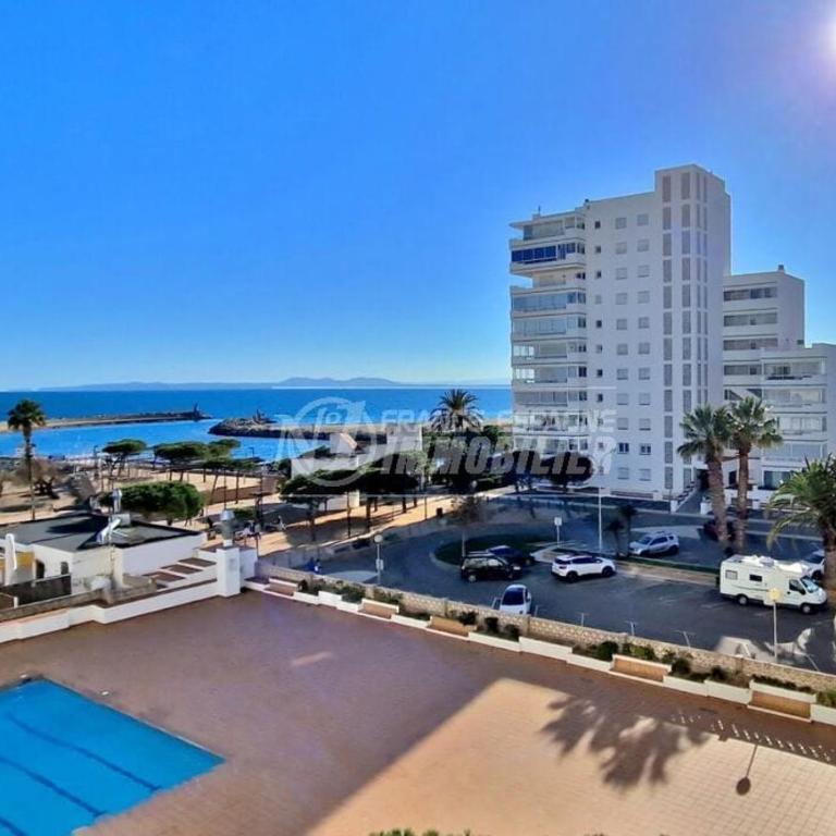 Spacieux Appartement Rose front mer et piscine - Apartamento de 1 dormitorio - 41