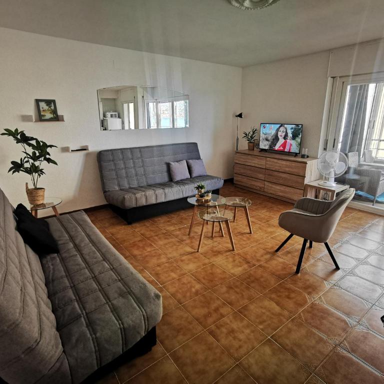 Spacieux Appartement Rose front mer et piscine - Apartamento de 1 dormitorio - 50