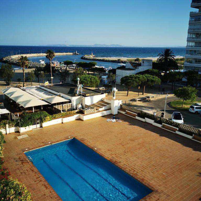 Spacieux Appartement Rose front mer et piscine - Apartamento de 1 dormitorio - 18
