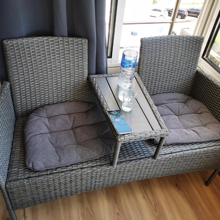 Spacieux Appartement Rose front mer et piscine - Apartamento de 1 dormitorio - 12