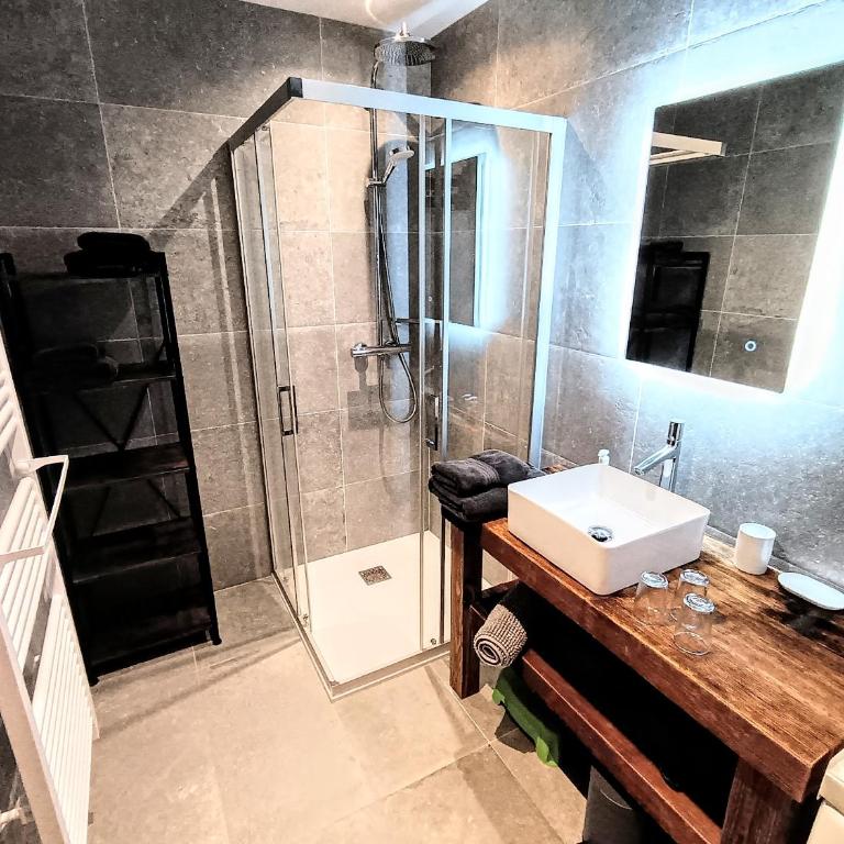 Chez Lucienne, jacuzzi et sauna - Apartment mit 3 Schlafzimmern - 22