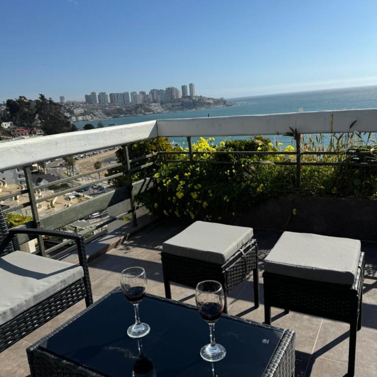 Departamento Concon Penthouse Playa Amarilla - Apartamento de 3 dormitorios - 15