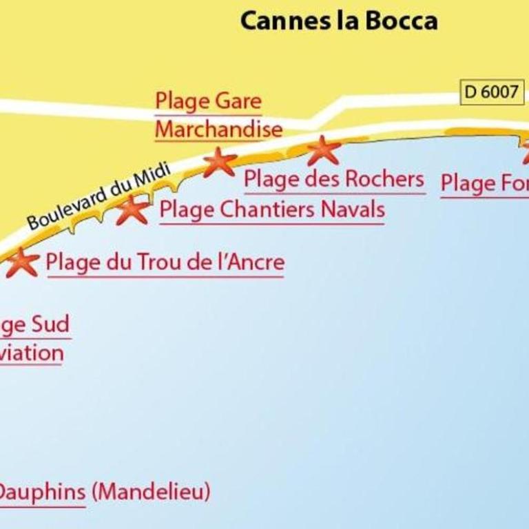 #Cannes Boccacabana Beach, Seafront, in Résid Pierre&Vacances 3 Stars - Appartement - Vue sur Mer - 56