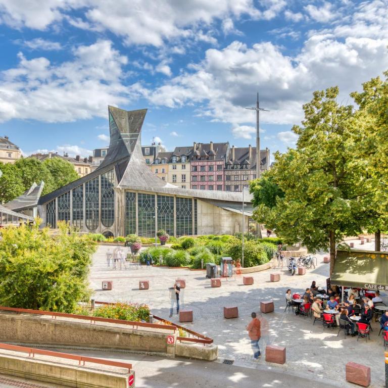 Le Jeanne d'Arc, vue sur la Place du Vieux Marché - Apartment mit 1 Schlafzimmer - 2