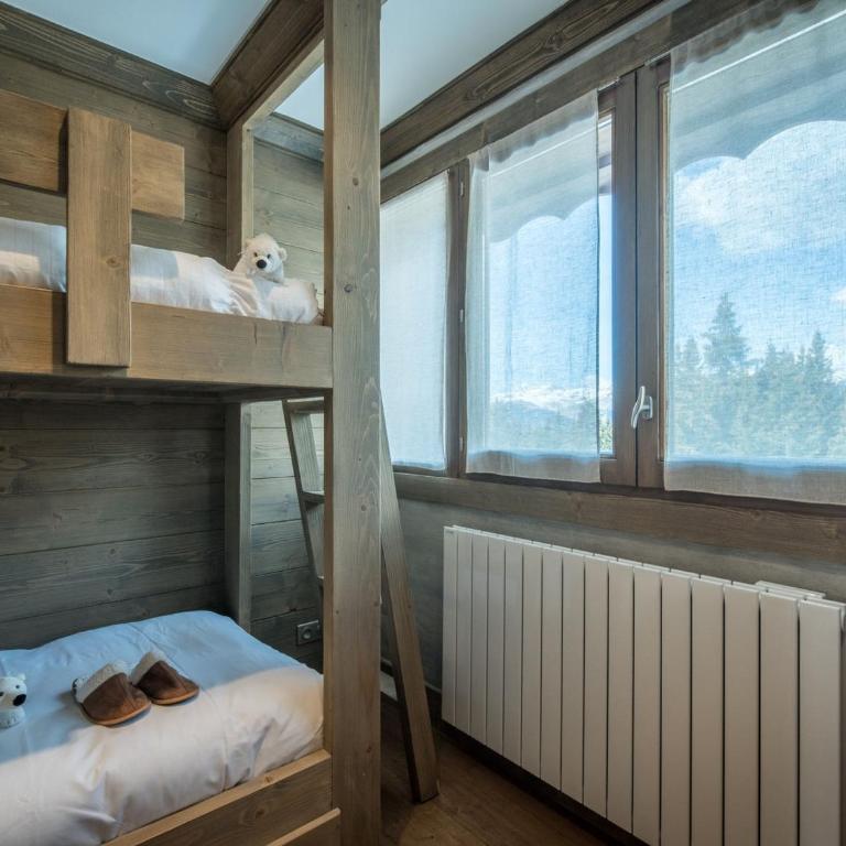 Appartement rénové 100m², terrasse sud, parking couvert, ski in-ski out, 3 chambres, 6 pers - Apartamento de 3 dormitorios - 4