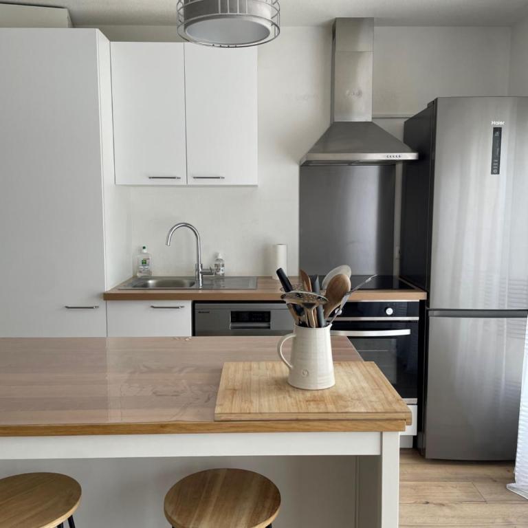 Superbe appartement au calme avec vue sur le Lac. - Apartamento de 1 dormitorio - 10